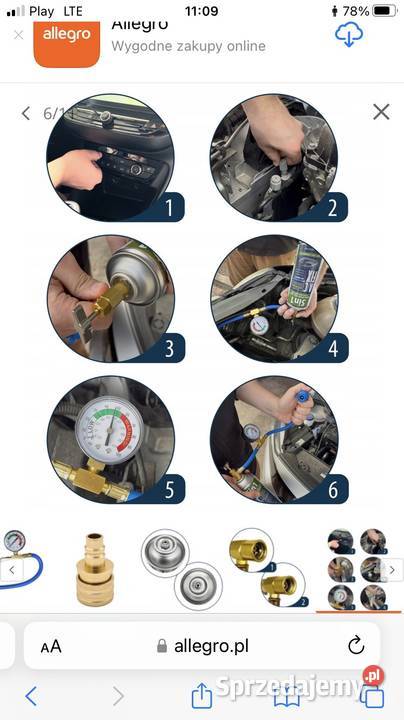 Zestaw AC Fix R1234yf do klimatyzacji Lublin