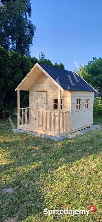 Duży drewniany domek dzieci Frydrychowice