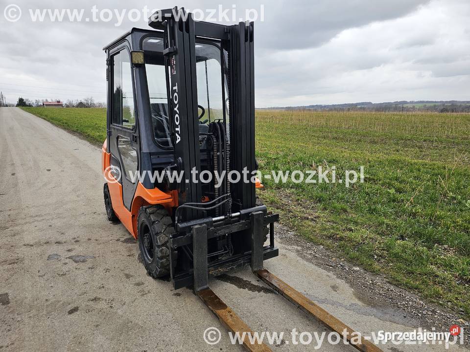 Wózek widłowy TOYOTA 7FDF20 triplex 2500 TOYOTA Wadowice