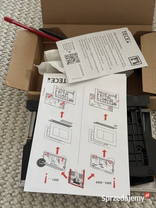 Przycisk TECE do WC małopolskie Oświęcim