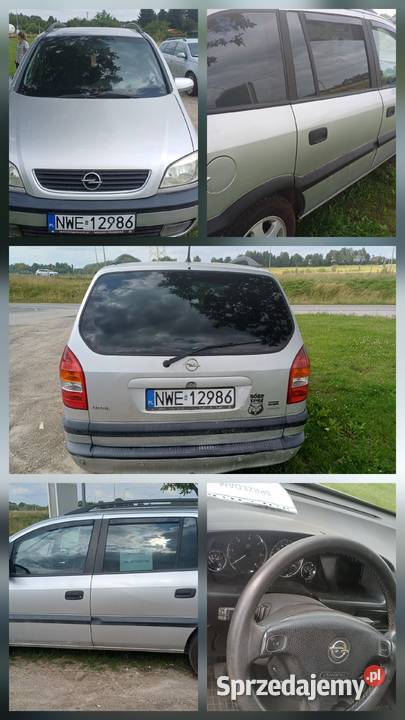 Sprzedam w calosci na czesci opla zafira disla Olsztyn