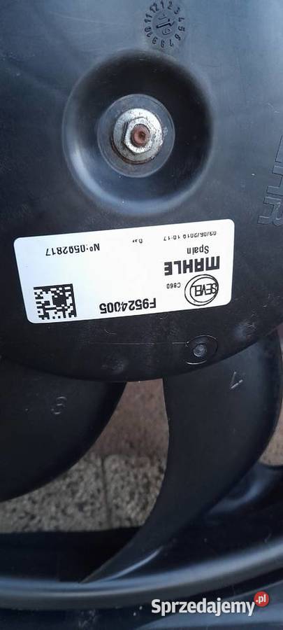 Wentylator chłodnicy Fiat Ducato Jumper Movano Ostrów Wielkopolski