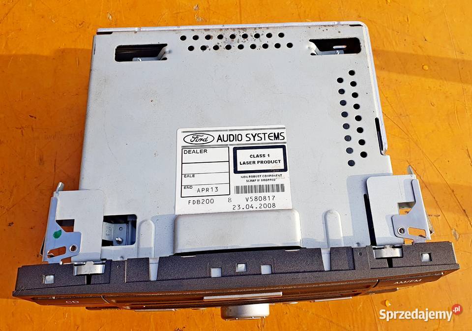 Ford Fiesta MK6 Focus MK2 Radio CD 6S6118C815AJ Wyposażenie wnętrza Wyposażenie wnętrza Radom