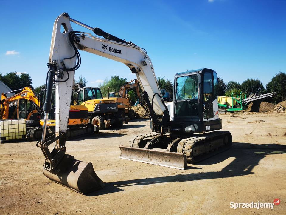 Bobcat E 80 Pług 3 Łyżki Klima Stan śląskie Cieszyn