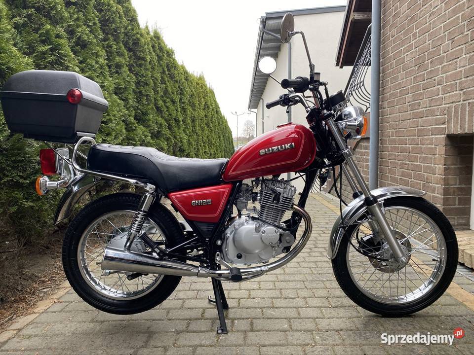 SUZUKI GN 125 KAT B A1 GENIALNY I KOCHANY GENEK nieuszkodzony Rokocin sprzedam