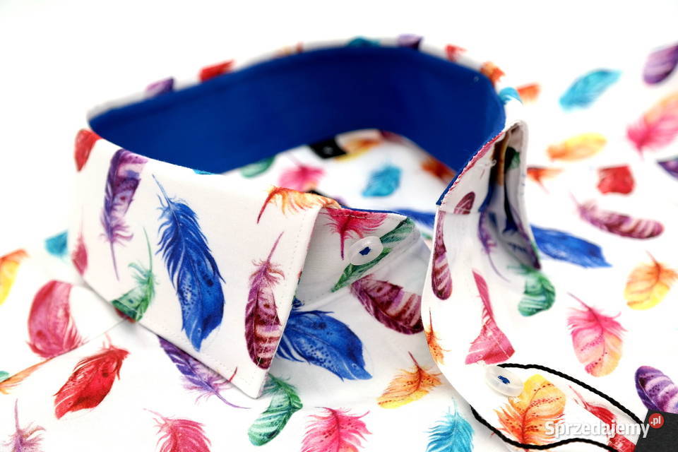 GIOVANNI PERA Koszula Męska K005 Biała PIÓRA Ostrów Wielkopolski sprzedam