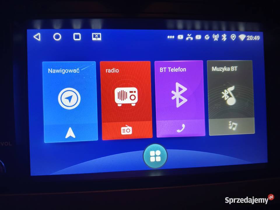 Multimedialne radio Android Skoda Octavia Rapid Pozostałe Działdowo sprzedam