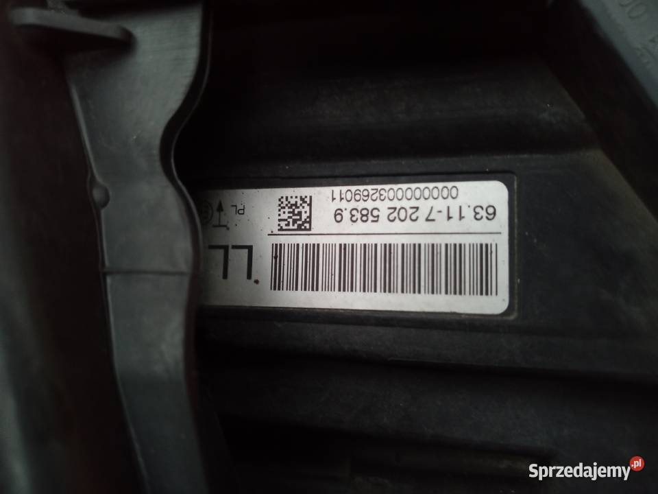 BMW E90 E91 Lift 0812r kompletny przód BLACK Bydgoszcz