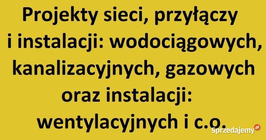 Szczecin Projekty sieci i przyłączy wodkan zachodniopomorskie