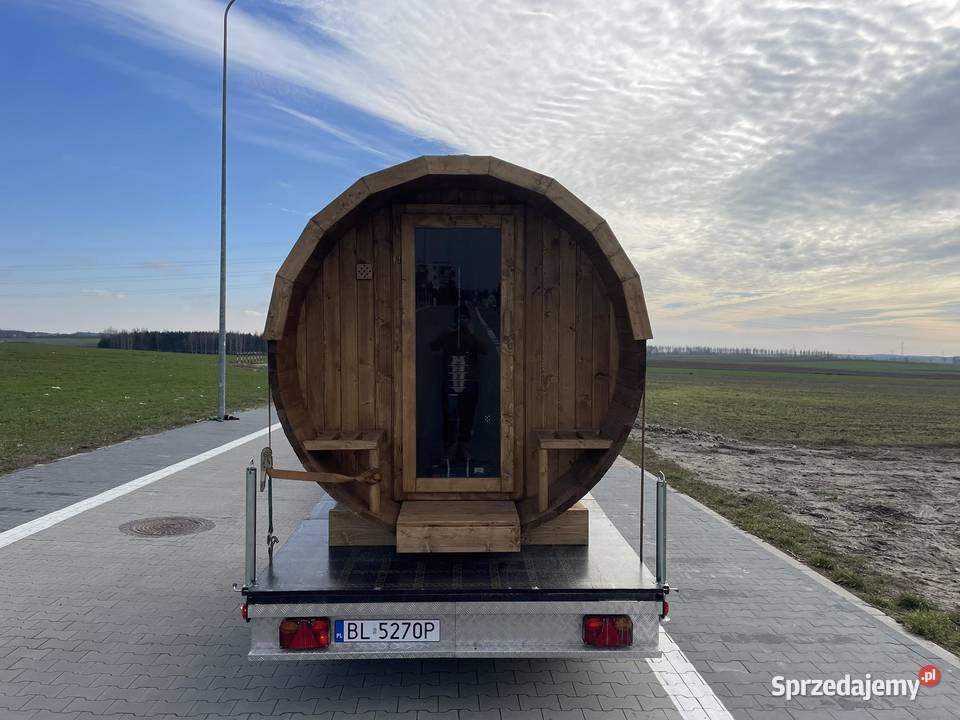 Sauna z przyczepą Łomża
