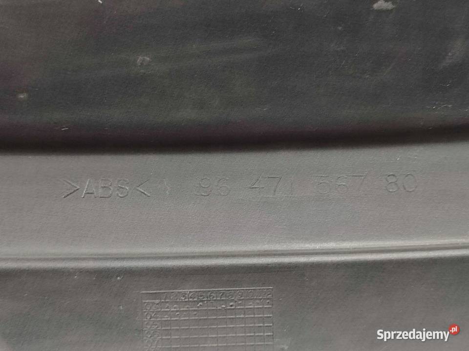 GRILL ATRAPA CHŁODNICY CITROEN C3 DG 20032009