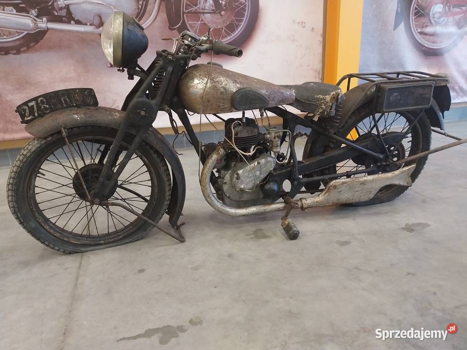 Przedwojenny motocykl Peugeot P108 250 świętokrzyskie Sandomierz sprzedam