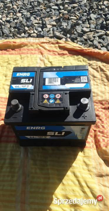 AKUMULATOR 12V ENRG 44AH 440A praktycznie nowy Modlniczka sprzedam