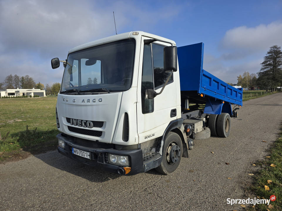 Samochód wywrotka IVECO EUROCARGO 80EL16ZS 9t Wywrotki Cegielnia Lewicka