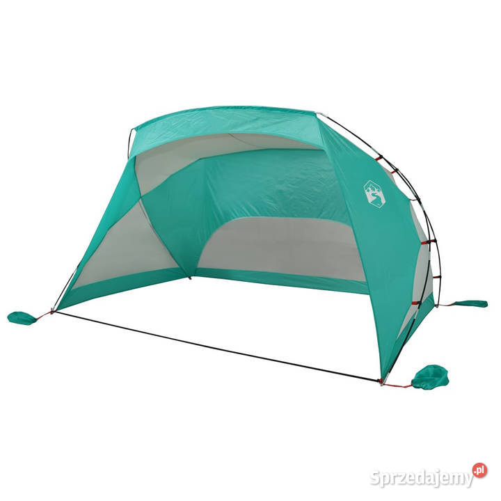 Namiot plażowy zielony 274x178x170148 poliester sprzedam
