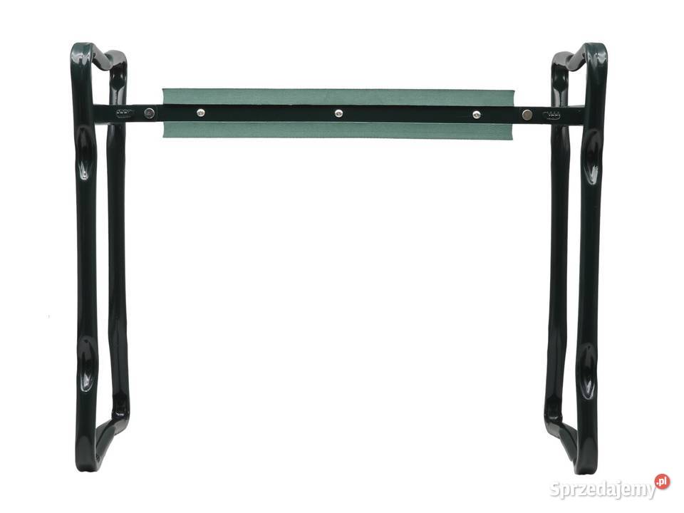 Klęcznik składany ogrodowy zielony z 2 torbami Poznań sprzedam