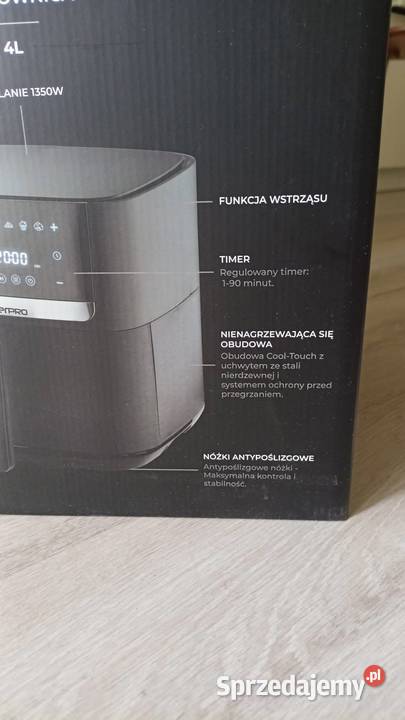 Frytkownica beztłuszczowa Air fryer Bergner Łódź