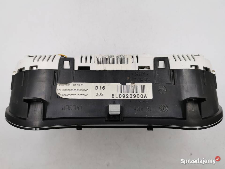 Licznik Zegary Audi A3 8L 16 8L0920900A JAEGER Wyszków