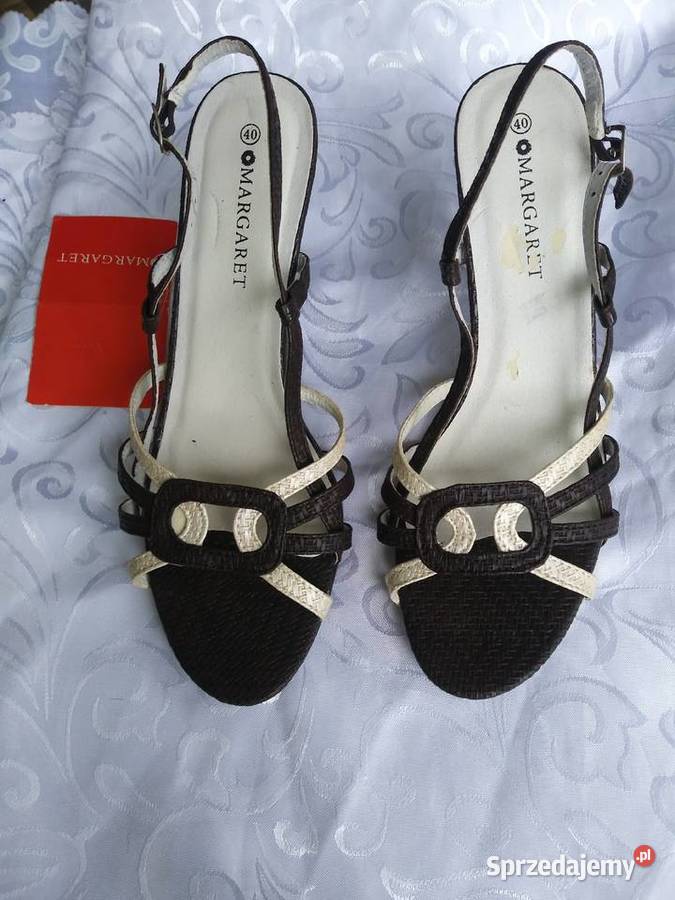 Sandałki paski na szpilce nowe Lublin sprzedam