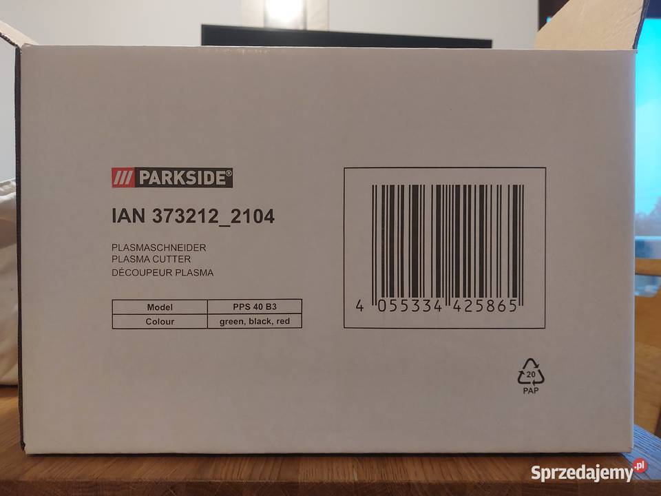 Przecinarka plazmowa PARKSIDE nowa Toruń