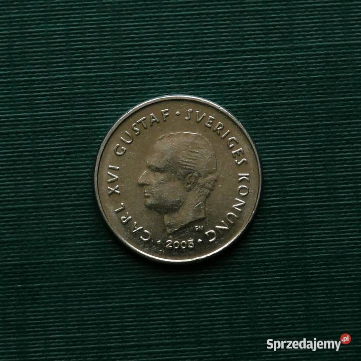 SZWECJA 1 korona 2005r Numizmatyka Gliwice