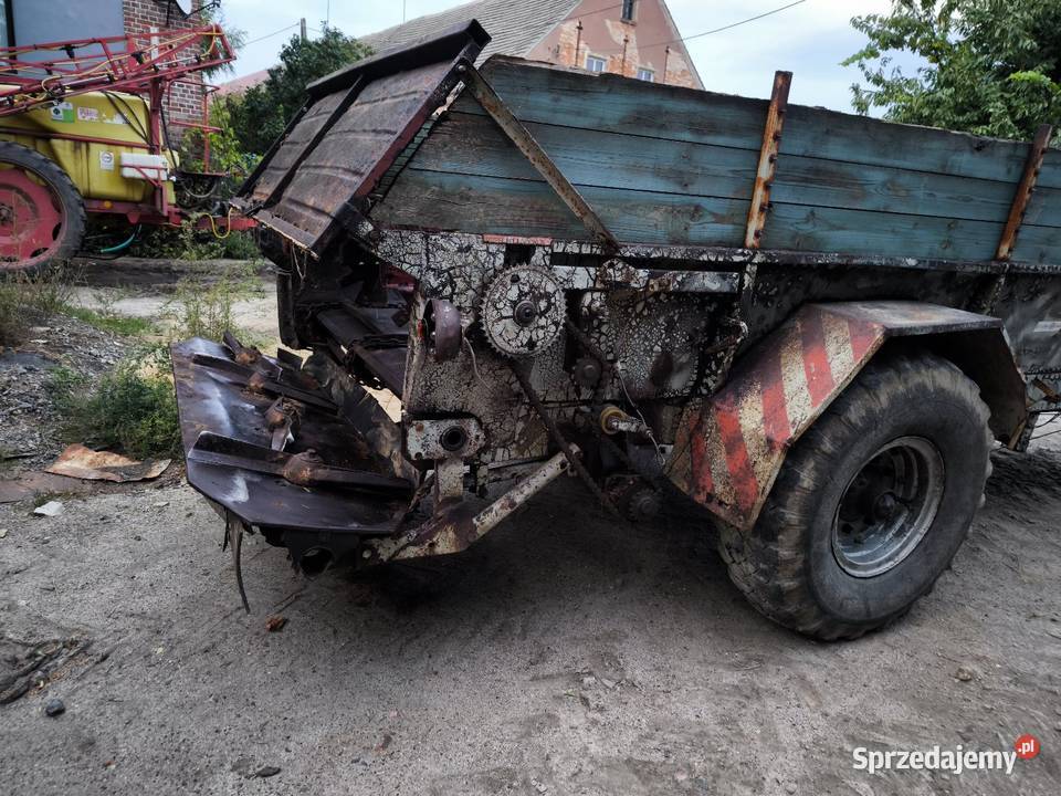 Rozrzutnik pomiotu wapna obornika RUR5 dolnośląskie Chojnów