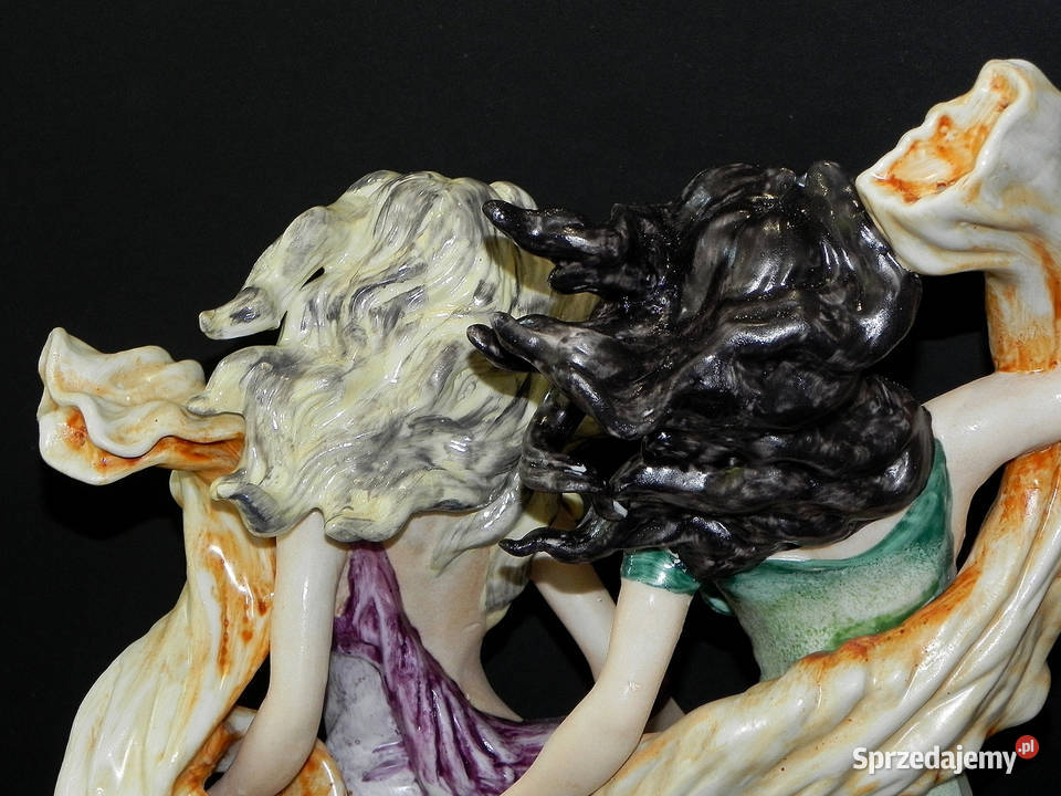 Roceram porcelana grupa figuralna Taniec Nimf Środa Wielkopolska