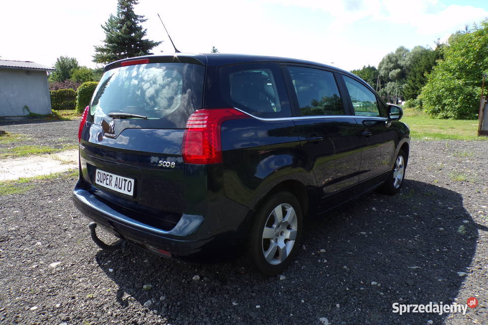 Peugeot 5008 I 16 Benz Zarejestrowany Ładny Stan tempomat Piła