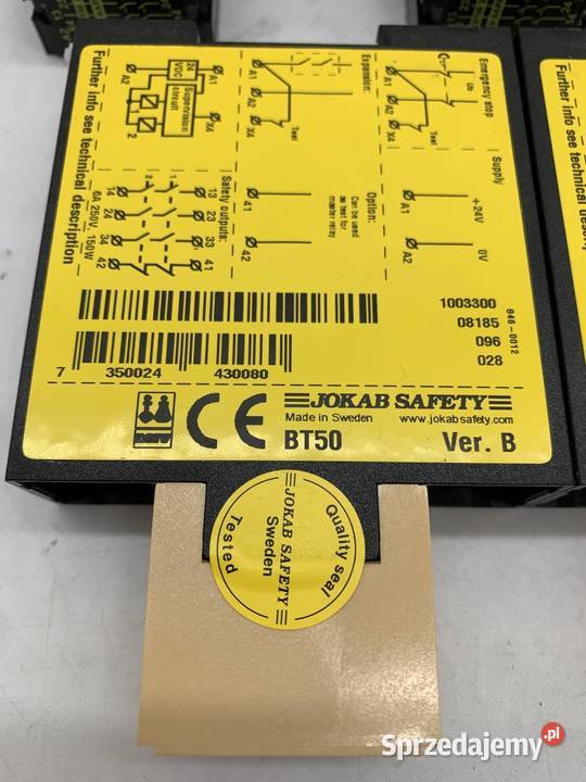 Jokab Safety BT50 Safety Relay Warszawa