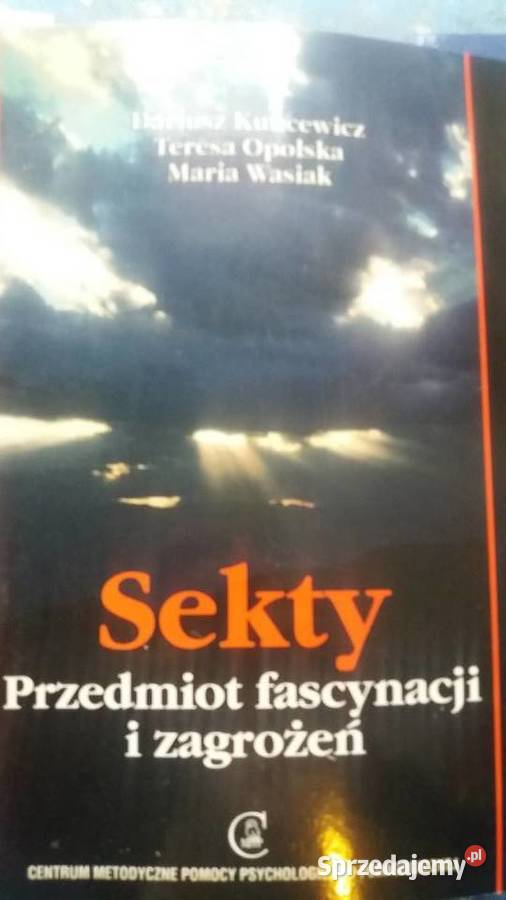 sekty przedmiot fascynacji i zagrożeń książki Antykwariat Warszawa