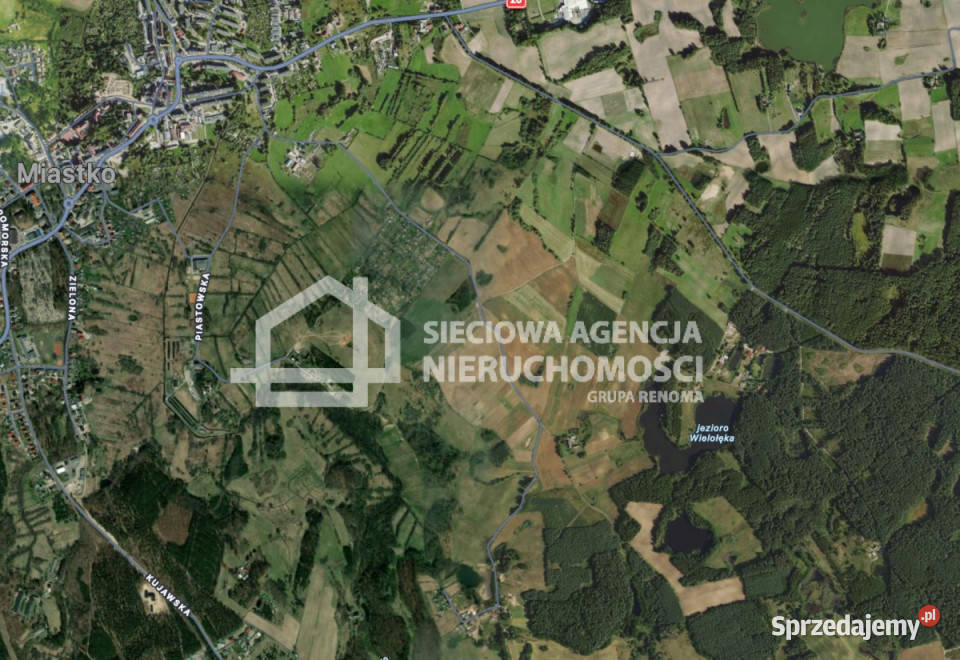 sprzedaży gruntu 3174m2 Trzebieszyno rekreacyjna