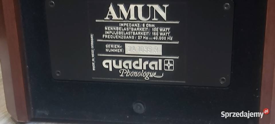 Quadral Amun Phonologue wstęga Pszczyna