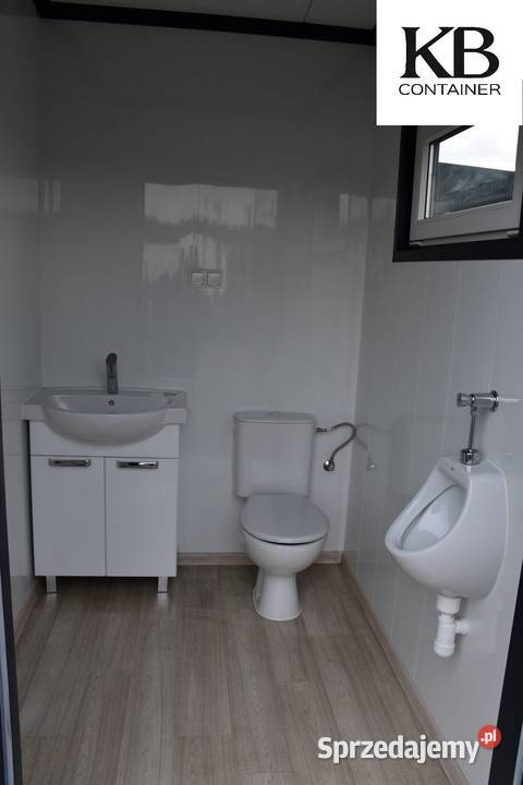 Podwójny kontener sanitarny 32 x 22 m z pisuarem opolskie Kędzierzyn-Koźle