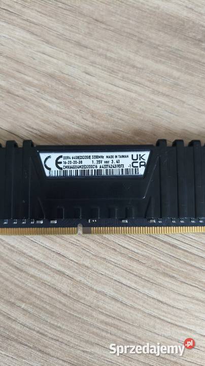Corsair Vengeance LPX 32GB DDR4 3200MHz CL16 sprzedam