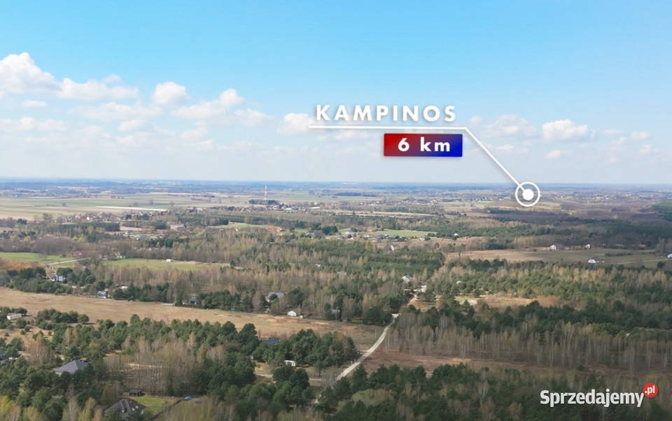 Działki budowlane woda prąd faktura VAT 23 5026m2 Powązki