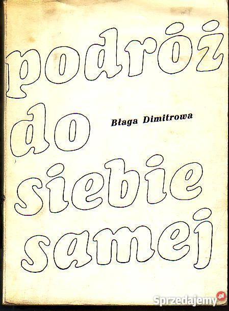 8606 PODRÓŻ DO SIEBIE SAMEJ BŁAGA DIMITROWA Czyrna