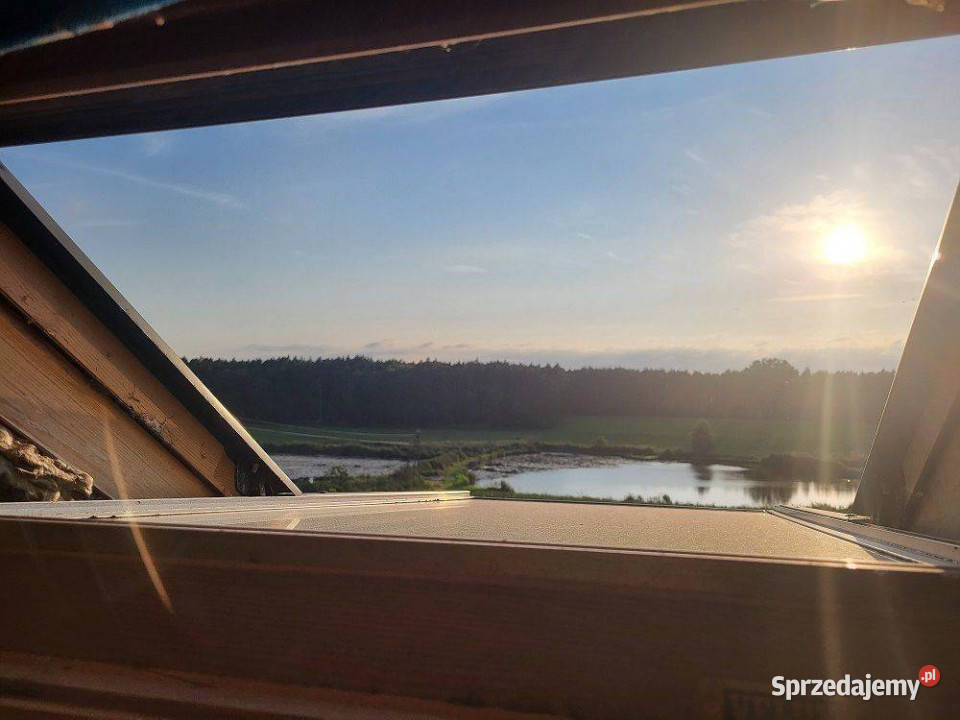 Dom z widokiem na stawy i las