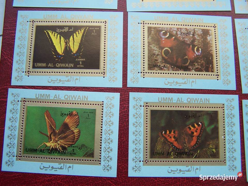 Umm Al Quiwain ZEA MNH motyle nieb śląskie Tychy sprzedam