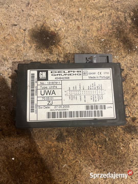 Moduł Bluetooth Opel Vectra C Wyposażenie elektryczne Zawiercie