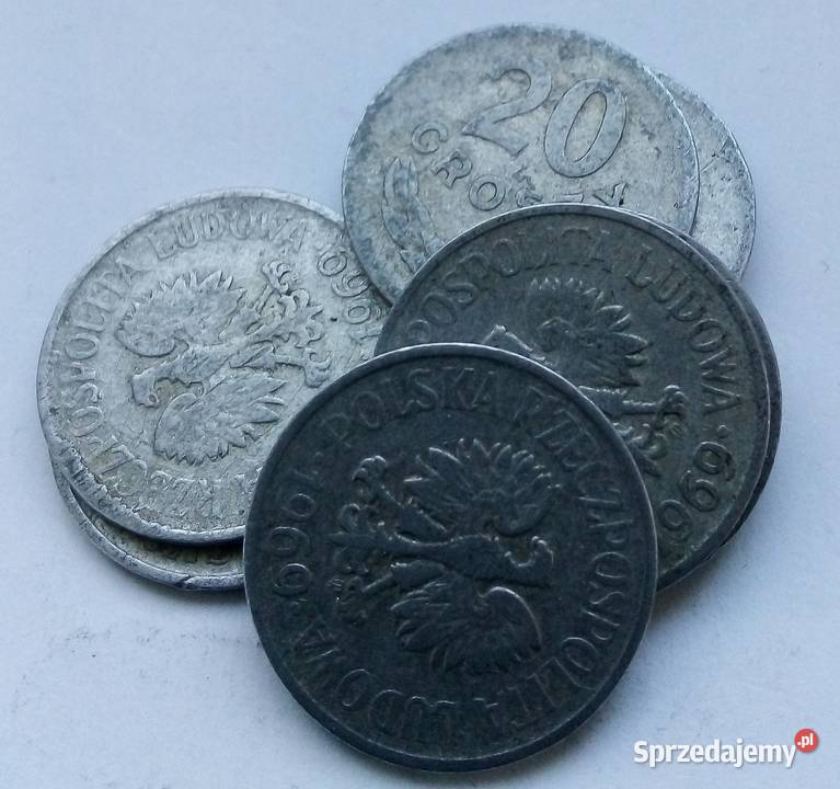 POLSKA20 GROSZY1969 rzzmAL8 SZTUK