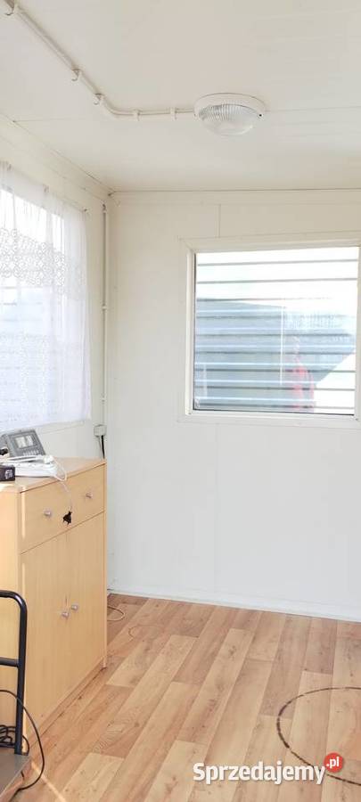 stróżówka duża 25mx2m kontener dozorcy Łowicz sprzedam