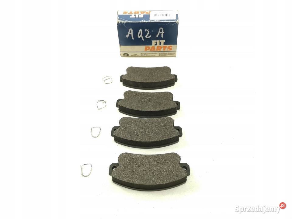 KLOCKI HAMULCOWE PRZÓD FIAT UNO 1983 FIT PARTS