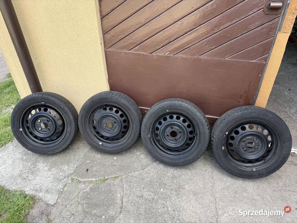 Felgi stalowe 14x100 ET 45 koła opony Hankook łódzkie Gidle