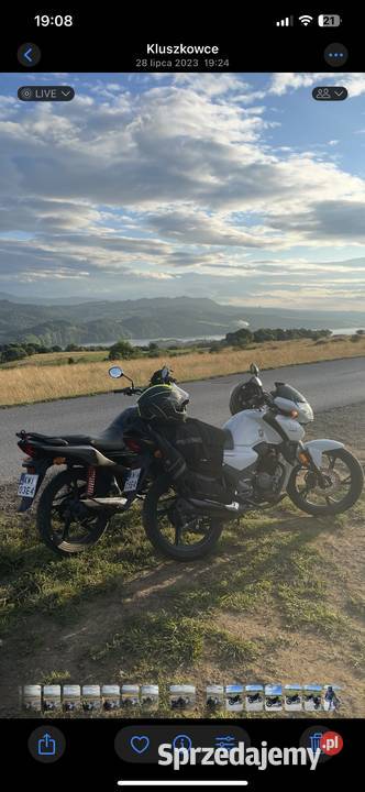 Honda CB125F CBF125 2022r zarejestrowany w Polsce małopolskie