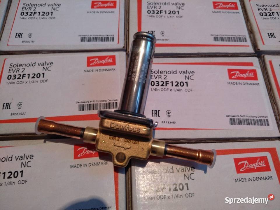 Zawór elektromagnetyczny EVR 2 DANFOSS 032F1201