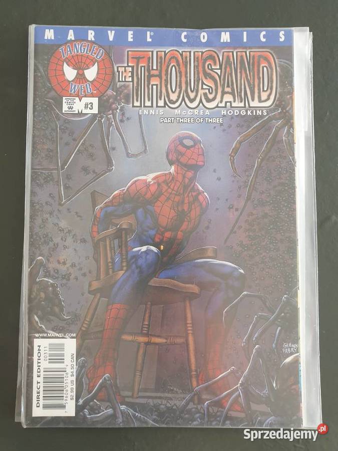 SpiderMan Tangled Web Thousand 3 komiksy Marvel pomorskie Gdynia