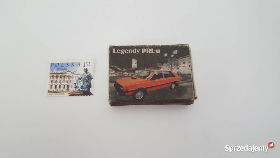 Pudełko zapałek Legendy PRLu Polonez Pozostałe mazowieckie Warszawa sprzedam