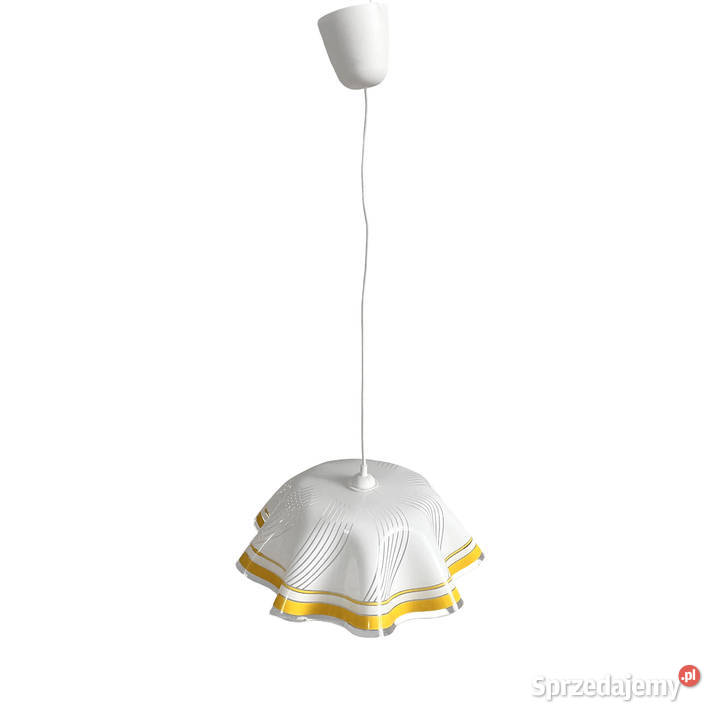 Kuchenna lampa sufitowa z plexi Polska lata 90