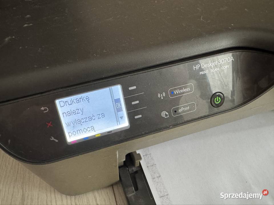 Drukarka skaner HP DeskJet 3070A Kielce