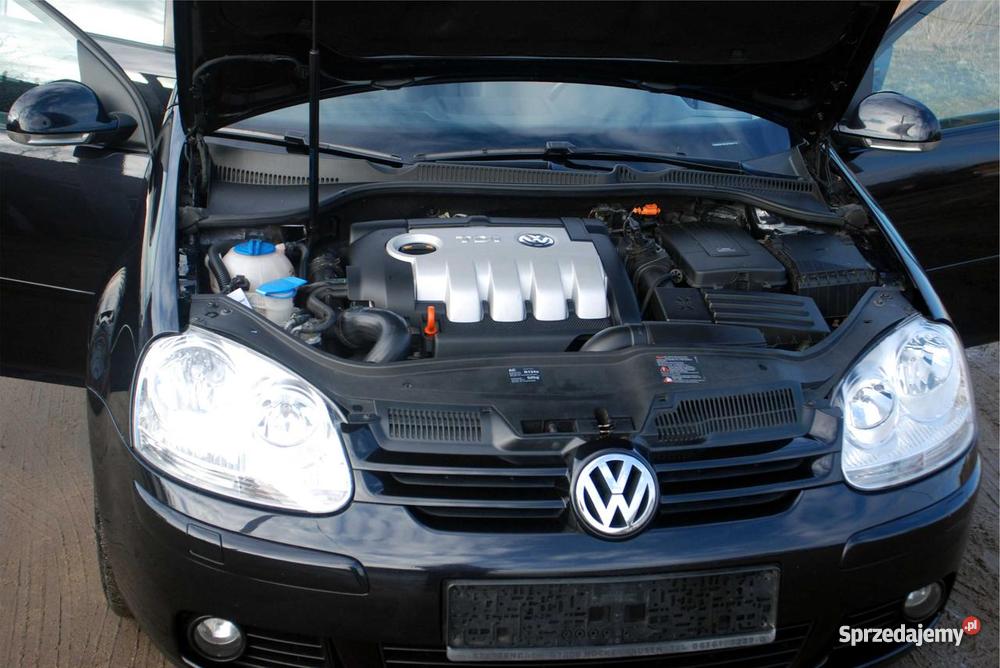 VW Golf 5 19 TDI 105 2006r 176544 5drzwi edycja wspomaganie kierownicy wielkopolskie Gniezno